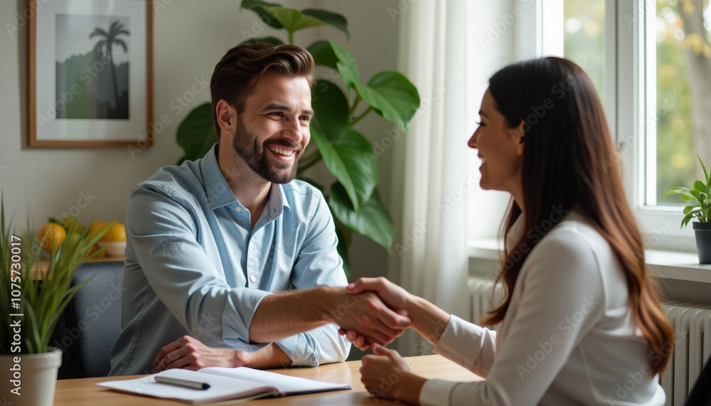 Successful Business Meeting - Professional Handshake Successful Business Meeting - Professional Handshake