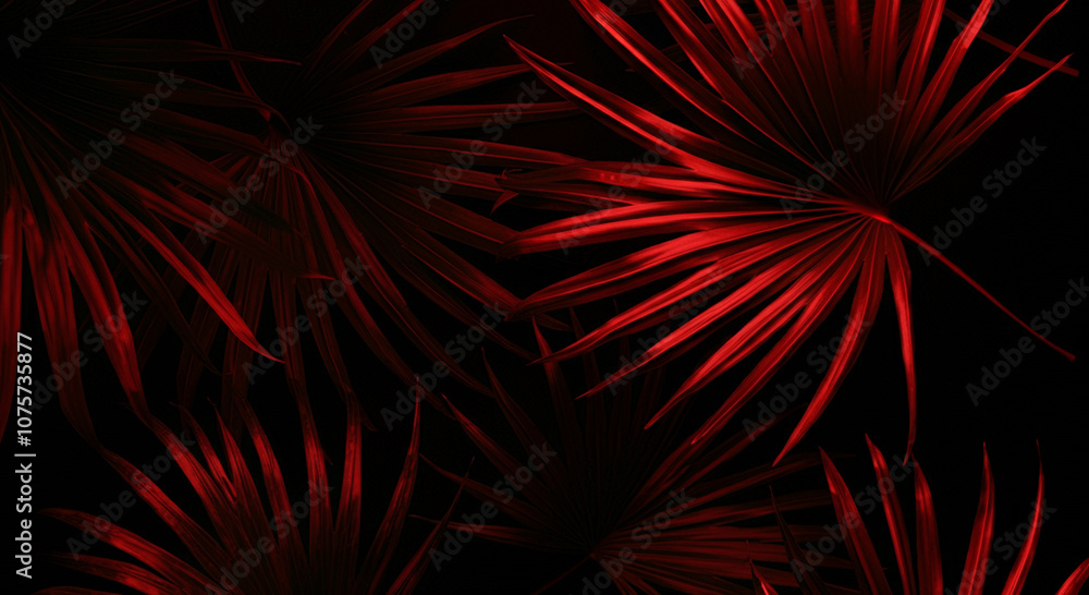 Multi colored Tropical leaves background Multi colored Tropical leaves background