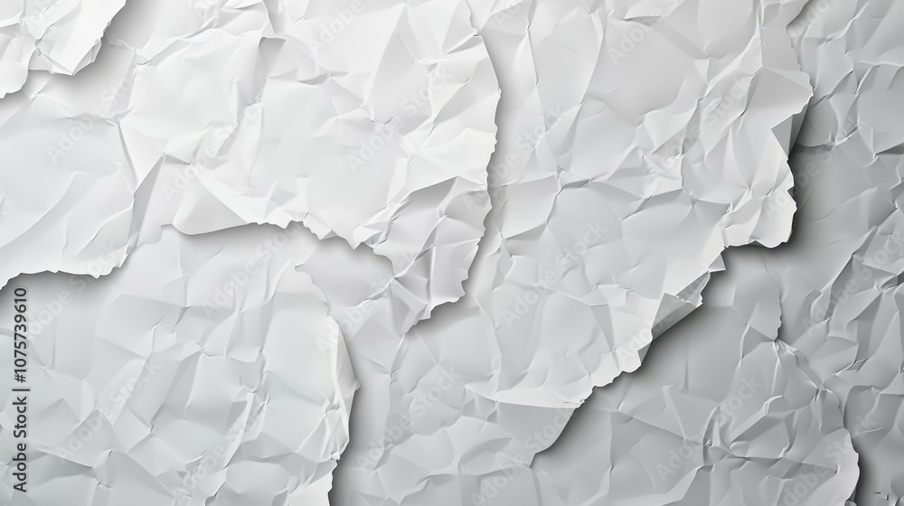 Fototapeta premium Explore a highquality vector of crumpled paper texture, ideal for backgrounds in creative projects and designs.