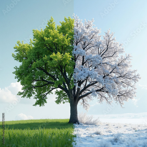 The tree and the seasons