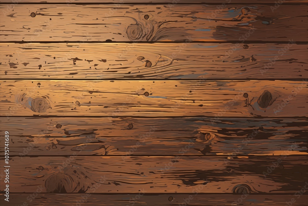 Earthy comic-style background in dark brown and tan featuring wood textures and rustic patterns, creating a natural and organic feel..