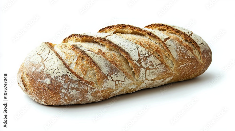 Artisan Rustic Bread Loaf Featuring a Beautifully Crafted and Textured Crust for Enjoyment Artisan Rustic Bread Loaf Featuring a Beautifully Crafted and Textured Crust for Enjoyment
