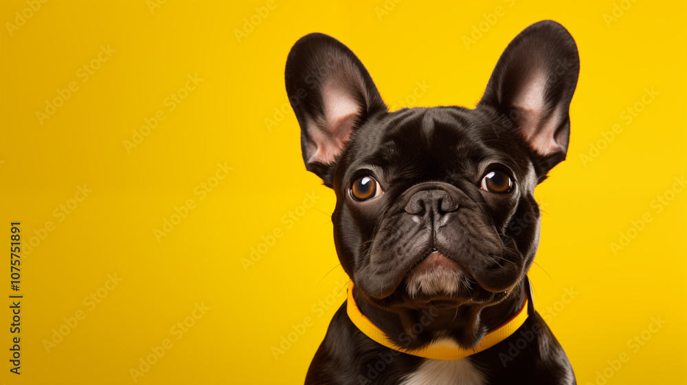 Dog. French bulldog. Man's best friend. Pet. Dog. French bulldog. Man's best friend. Pet.