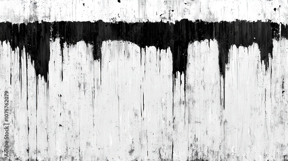 Grunge Concrete Wall with Black Paint Drips Texture Background Grunge Concrete Wall with Black Paint Drips Texture Background