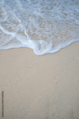 waves on the beach