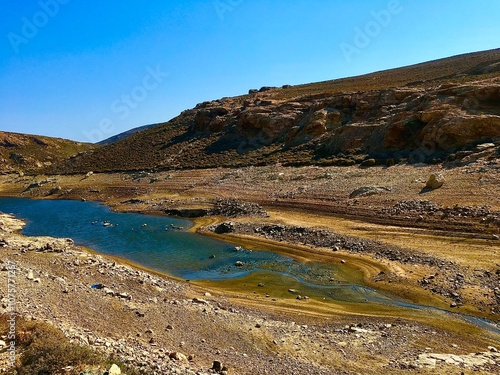 lake in the mountains