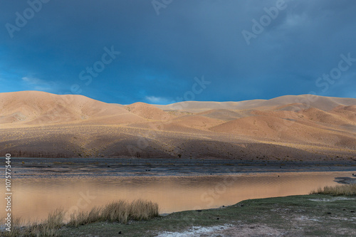 route of the six thousanders catamarca argentina tourist route 4x4 clouds photo