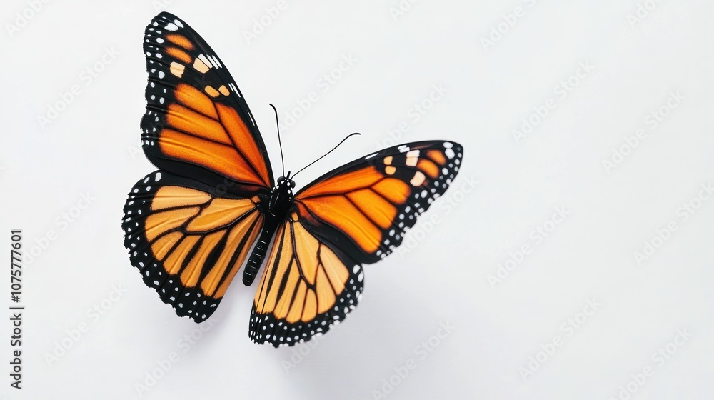 Monarch Butterfly in Flight Monarch Butterfly in Flight