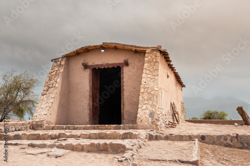 old house in the mountains Adobe  Catamarca  fiambala 