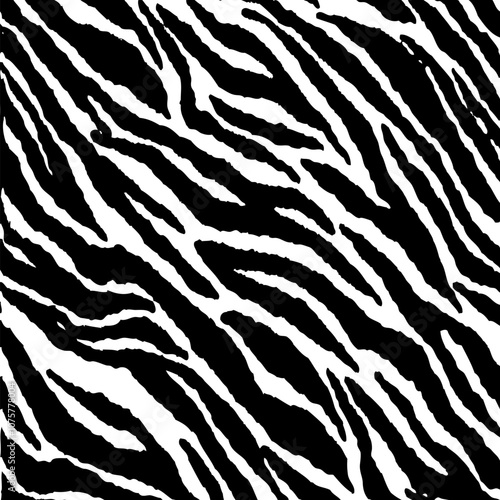 Zebra animal pattern texture design template