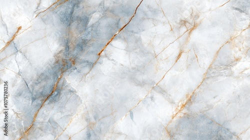Natural white marble texture blue and brown for luxury background wallpaper tiles surface. Creative ceramic stone