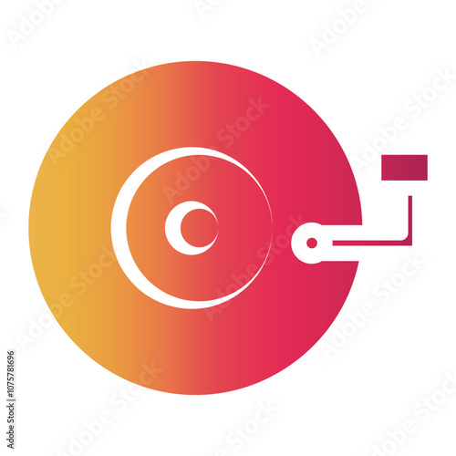 record Gradient icon