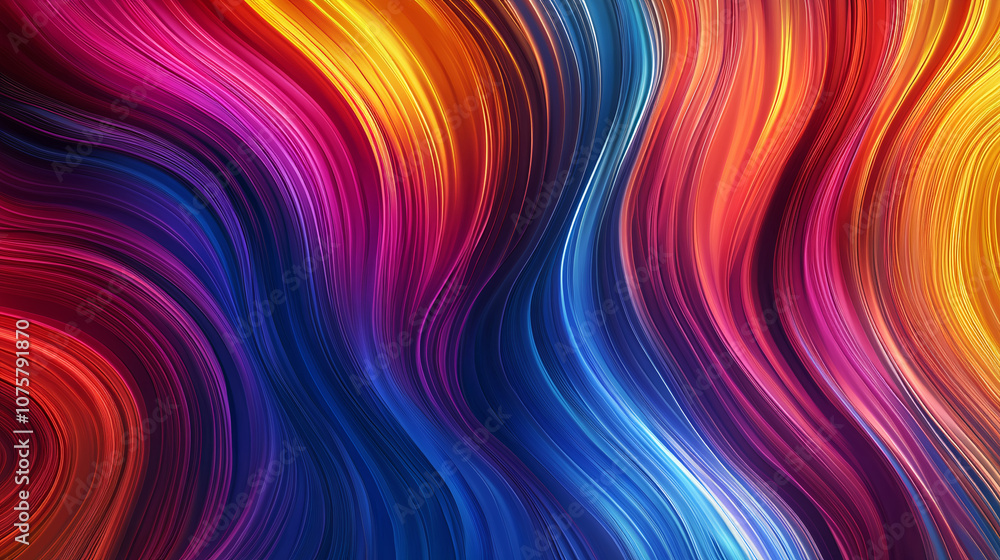 Colourful abstract gradient background image.generated by AI Colourful abstract gradient background image.generated by AI