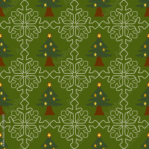 seamless christmas pattern Christmas patterns, Christmas trees, Merry Christmas, Happy New Year, Christmas designs for gift wrap, textiles, decorations, wallpaper.