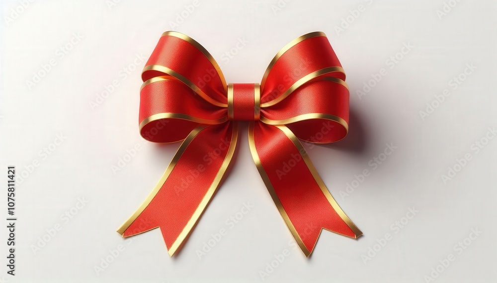 red ribbon and bow with gold isolated against transparent white background 300dpi red ribbon and bow with gold isolated against transparent white background 300dpi