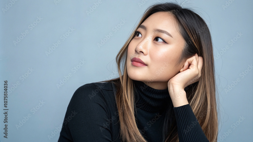 Woman in Black Turtleneck Woman in Black Turtleneck