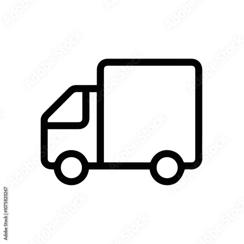 Truck icon symbol vector illustration 