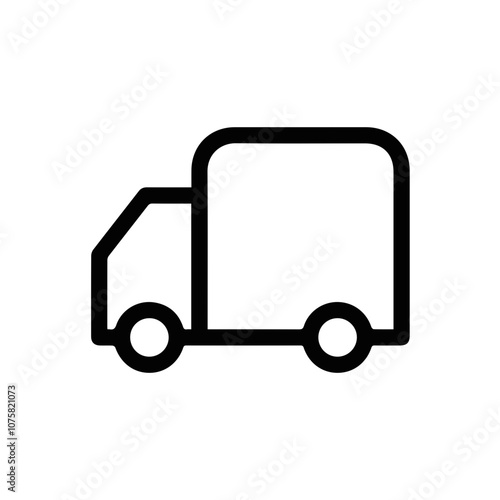 Truck icon symbol vector illustration 