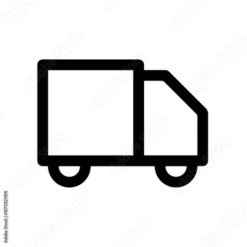 Truck icon symbol vector illustration 