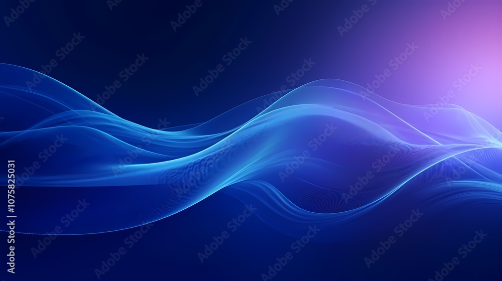 digital technology abstract blue curve lines poster background digital technology abstract blue curve lines poster background