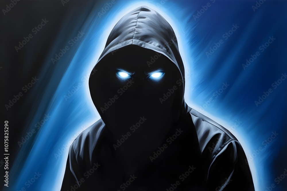 hacker shadow on gradient background for modern design use hacker shadow on gradient background for modern design use