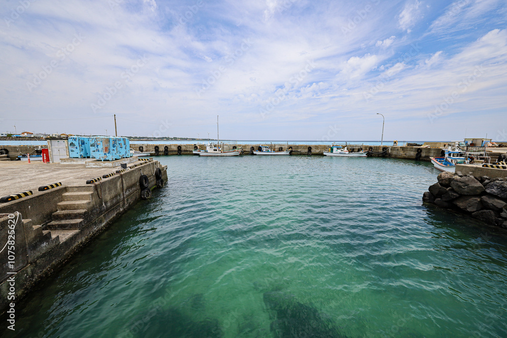 Obraz premium 제주 제주시 구좌읍 평대리 평대포구