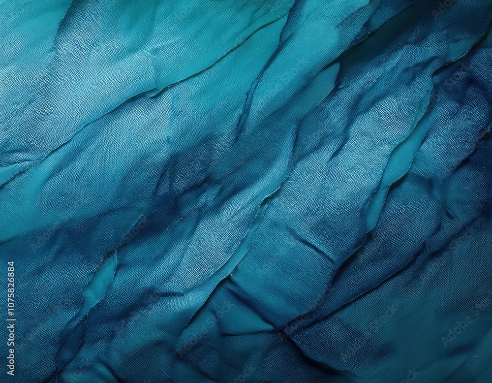 Blue color tie dye fabric texture background Blue color tie dye fabric texture background