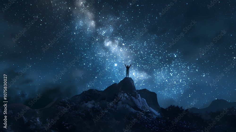 digital technology night starry sky outdoor poster background digital technology night starry sky outdoor poster background