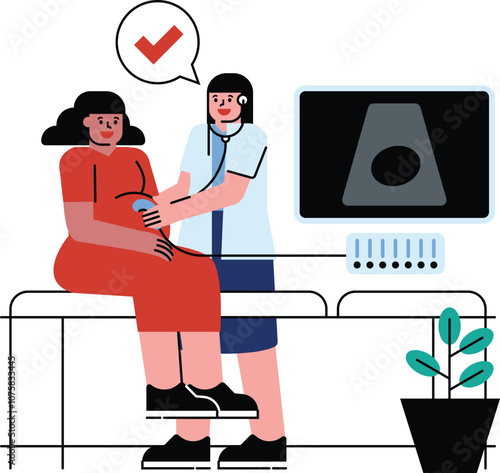 Nurse Helping patient for walking