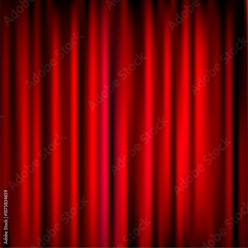 Red Silk Fabric Texture Design Template