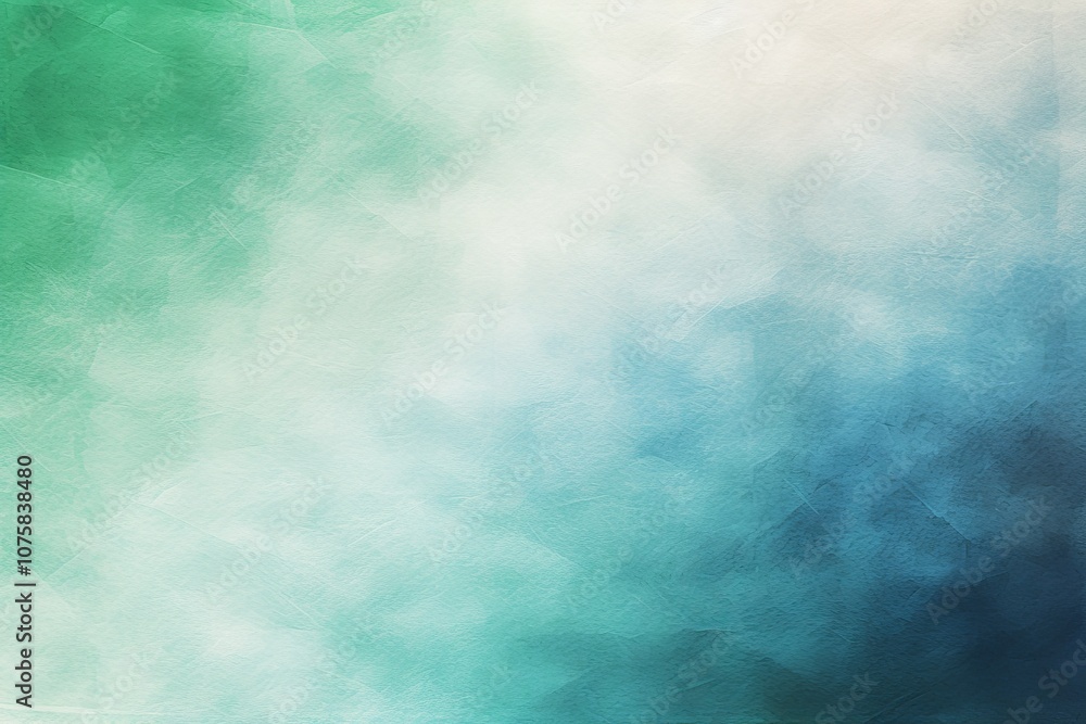 A calming abstract gradient of blue and green hues, evoking serene moments at dawn. Generative AI A calming abstract gradient of blue and green hues, evoking serene moments at dawn. Generative AI