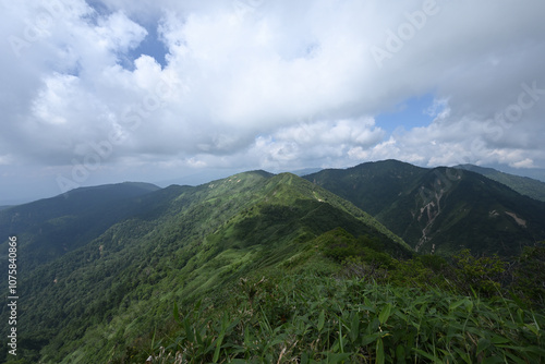 Climbing Mt. Shirasuna, Gunma, Japan