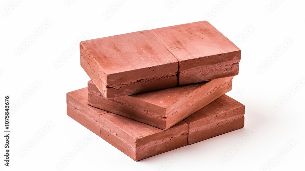Crafting structures with clay bricks in a cozy workshop. Generative AI Crafting structures with clay bricks in a cozy workshop. Generative AI