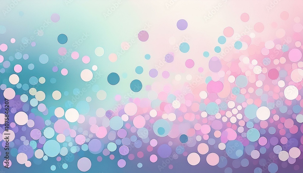 淡いパステルの水玉模様light pastel polka dot pattern 淡いパステルの水玉模様light pastel polka dot pattern