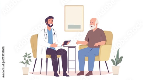 Doctor and Patient Consultation