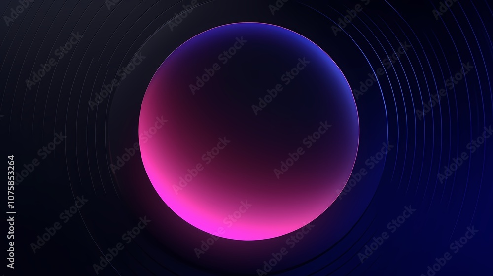 digital technology pink blue gradient abstract circle poster background digital technology pink blue gradient abstract circle poster background