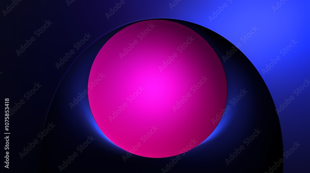 digital technology pink blue gradient abstract circle poster background digital technology pink blue gradient abstract circle poster background