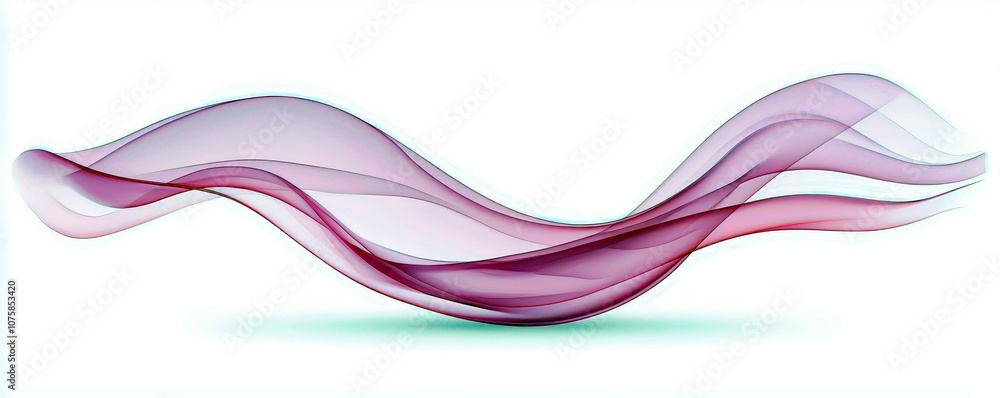 Soft Flowing Curves of Translucent Fabric in Shades of Pink and Purple Against a Minimalist Background with Unique Abstract Design Elements Soft Flowing Curves of Translucent Fabric in Shades of Pink and Purple Against a Minimalist Background with Unique Abstract Design Elements