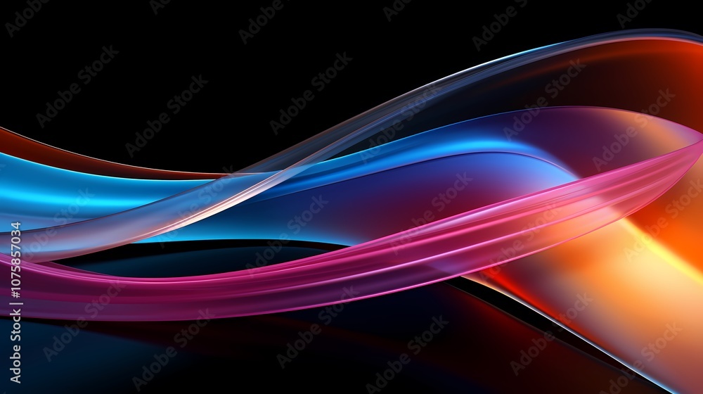 digital technology abstract arc rainbow light poster background digital technology abstract arc rainbow light poster background
