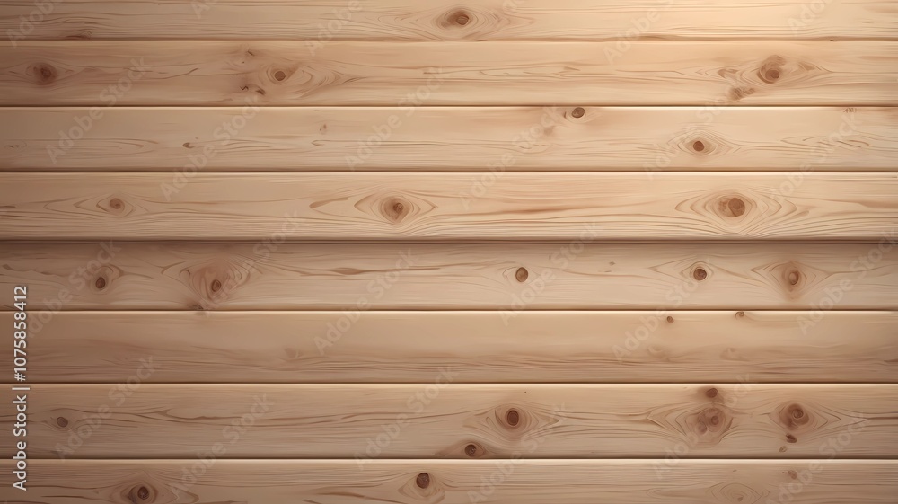 Obraz premium Light texture of wooden boards, background of natural wood surface. Brown wooden