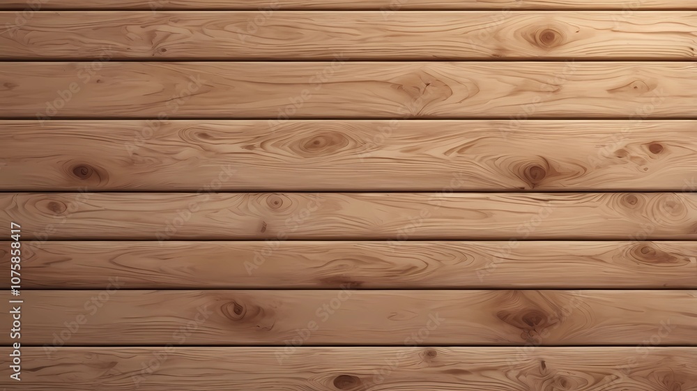 Naklejka premium Light texture of wooden boards, background of natural wood surface. Brown wooden