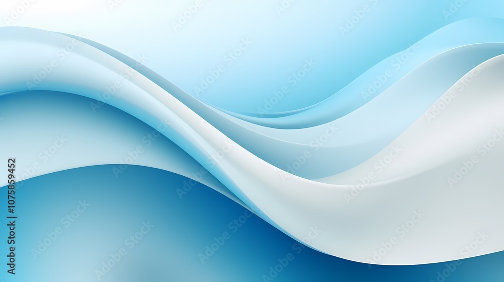 digital technology blue and white abstract curve poster background digital technology blue and white abstract curve poster background