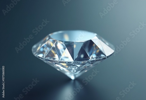 Elegant Marquise Diamond Sparkles: Luxurious Gem Shimmers in Light, Classic Cut Brilliance, Expensive Jewelry Stone, Faceted Precious Gemstone,