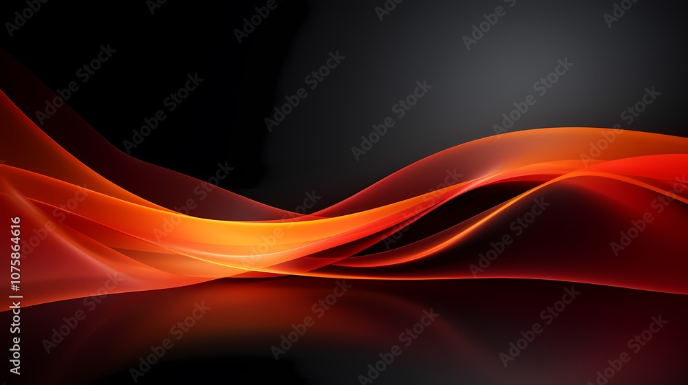 digital technology red and orange abstract lines poster background digital technology red and orange abstract lines poster background