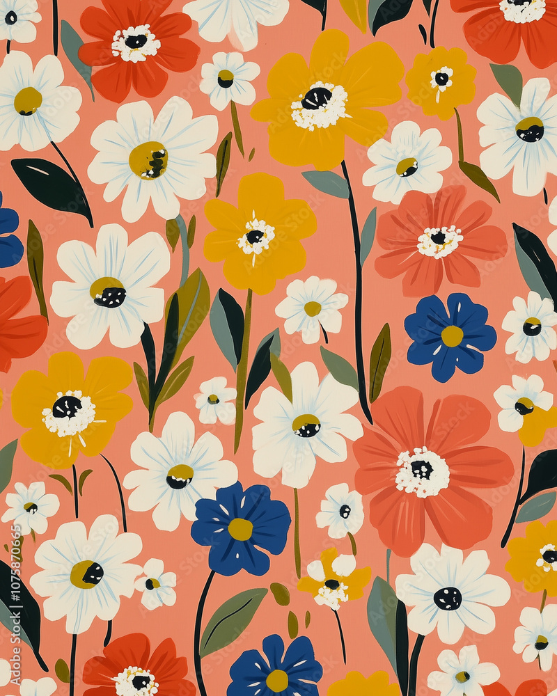 seamless floral pattern seamless floral pattern