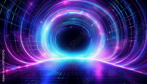 抽象的なバーチャル空間abstract virtual space