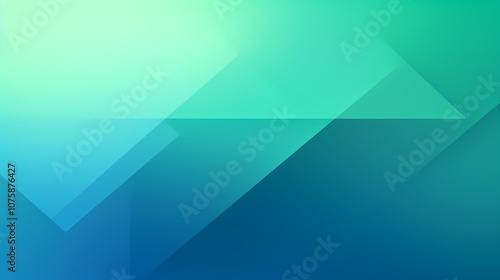 digital technology blue green abstract lines geometric poster background