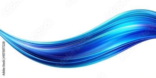 Fluidic Blue Swirl A Dynamic Abstract Design in Shades of Azure and Cerulean