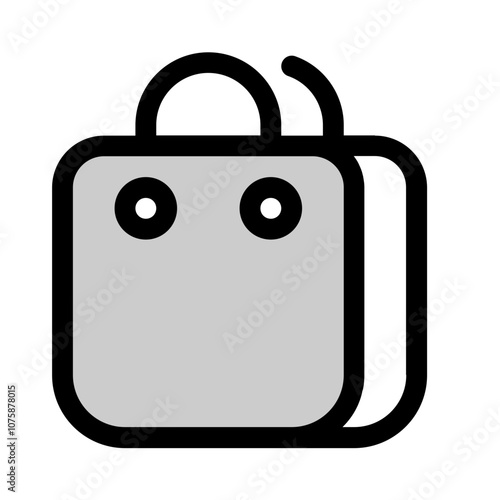 collection of shopping bags icon with duotone style, perfect for user interface projects