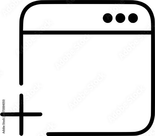 icon User interface illustration 